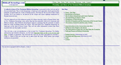 Desktop Screenshot of biblicalchronology.com